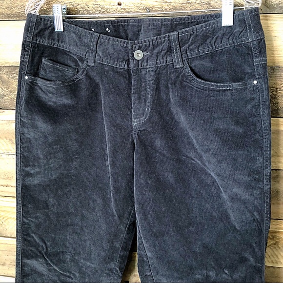 Columbia straight leg corduroy pants in dark gray - Picture 2 of 6